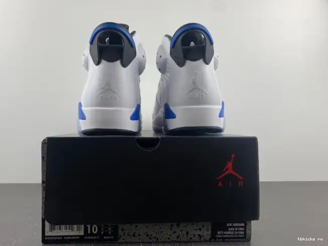 Reps TB Retro 384664-107 Sport Air Jordan (2014) 6 Blue 0505